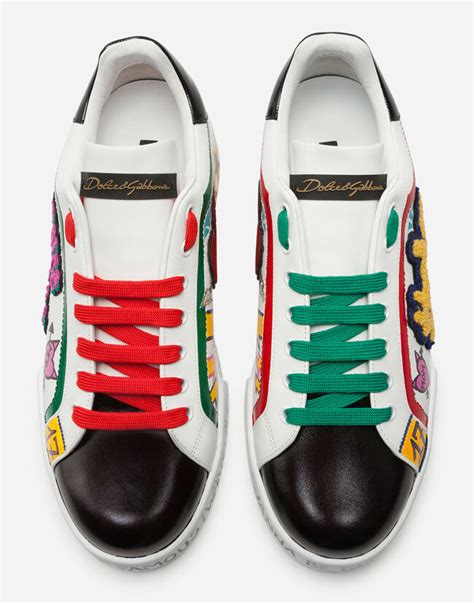 dolce gabbana sport shoes|dolce and gabbana colorful shoes.